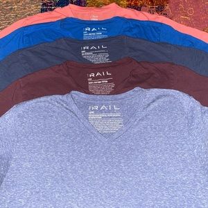 Rail Men’s T-shirts (four pack,free J. Crew shirt)